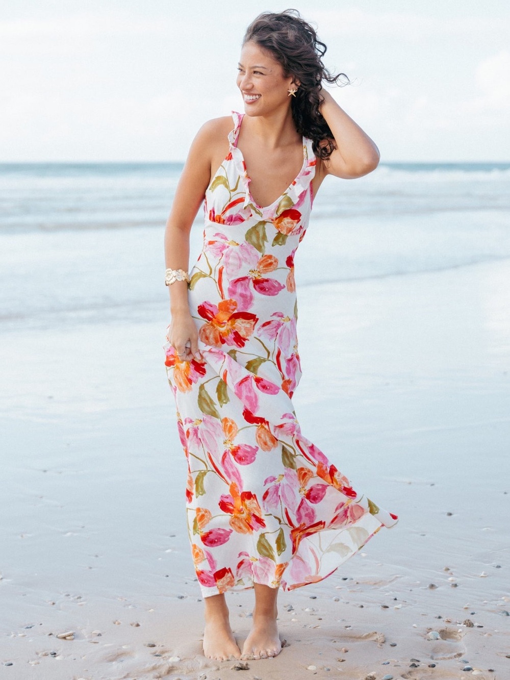Petal and Pup Beckie Maxi Dress Everlyn Floral